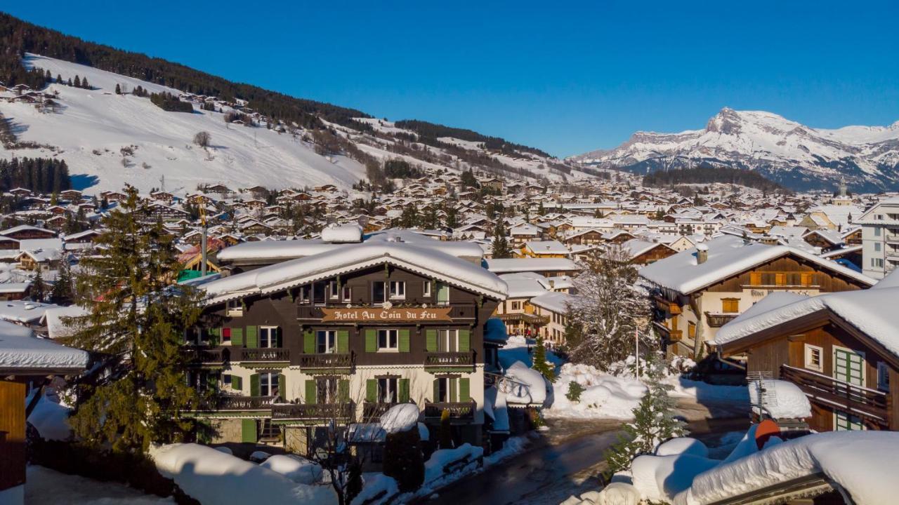 Au Coin Du Feu Hotel Megeve Luaran gambar