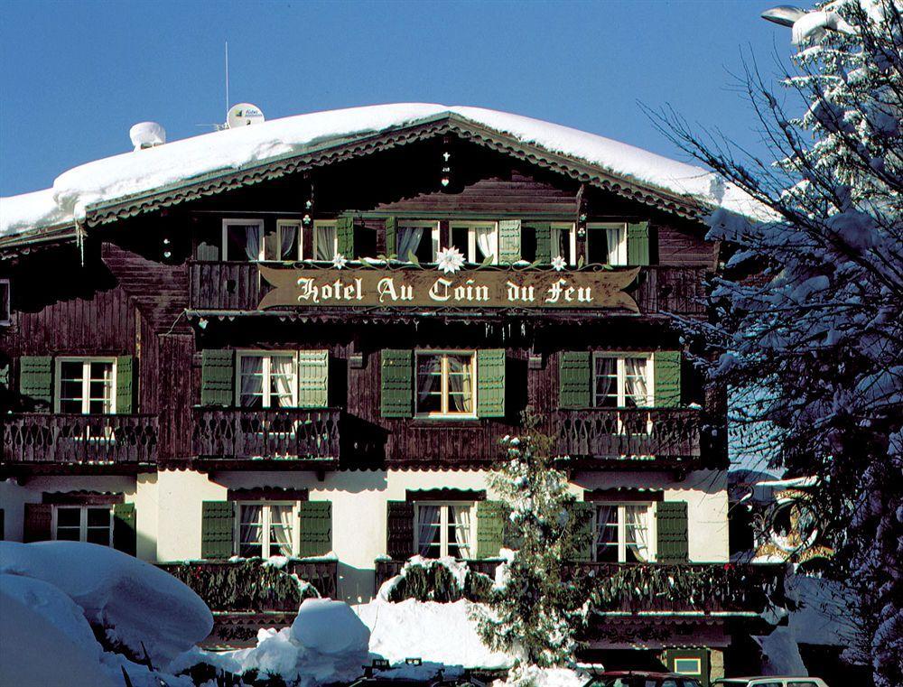 Au Coin Du Feu Hotel Megeve Luaran gambar